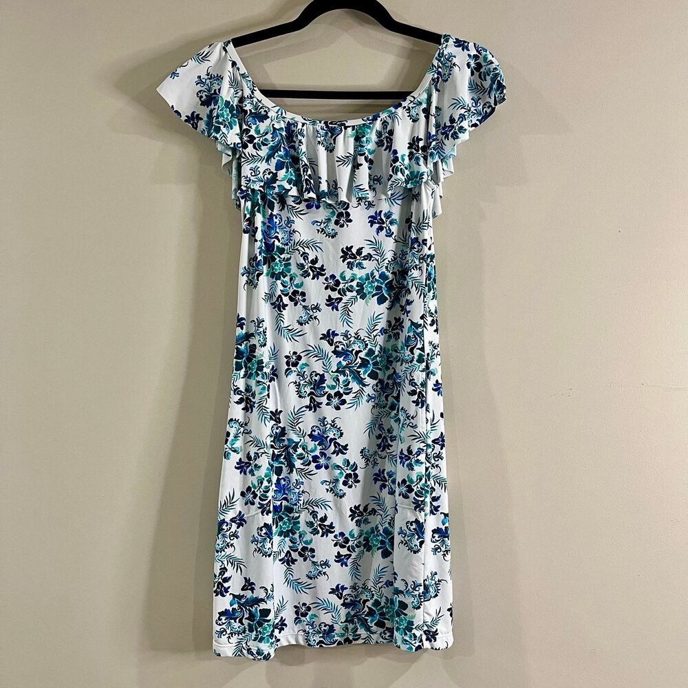 Tommy Bahama Floral Isles Over The Shoulder Dress size XS - Picture 2 of 4